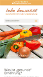 Mobile Screenshot of lebebewusst.com